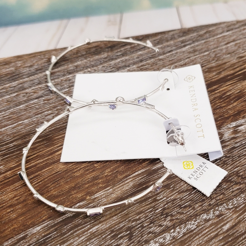 Kendra Scott Zella Hoops - Picture 4 of 6